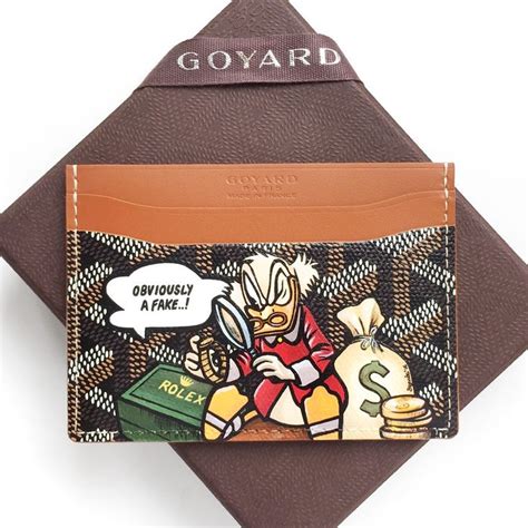 goyard card holder donald duck|Goyard Donald Duck Card Holder : r/FashionReps .